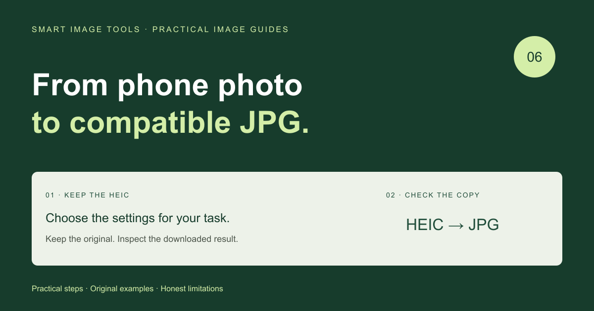 Convert HEIC to JPG: A Practical Guide for Uploads and Sharing