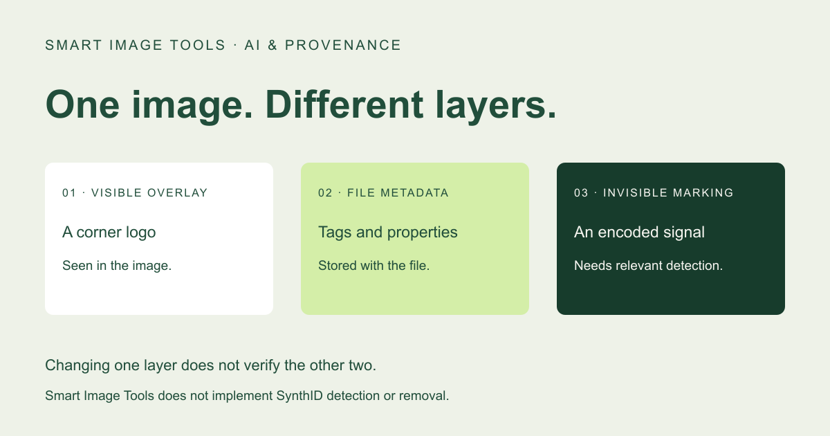Visible Gemini Logo vs. SynthID: What Smart Image Tools Changes